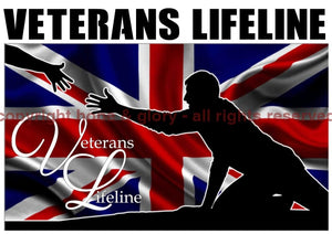 Veterans Lifeline Printed T-Shirt