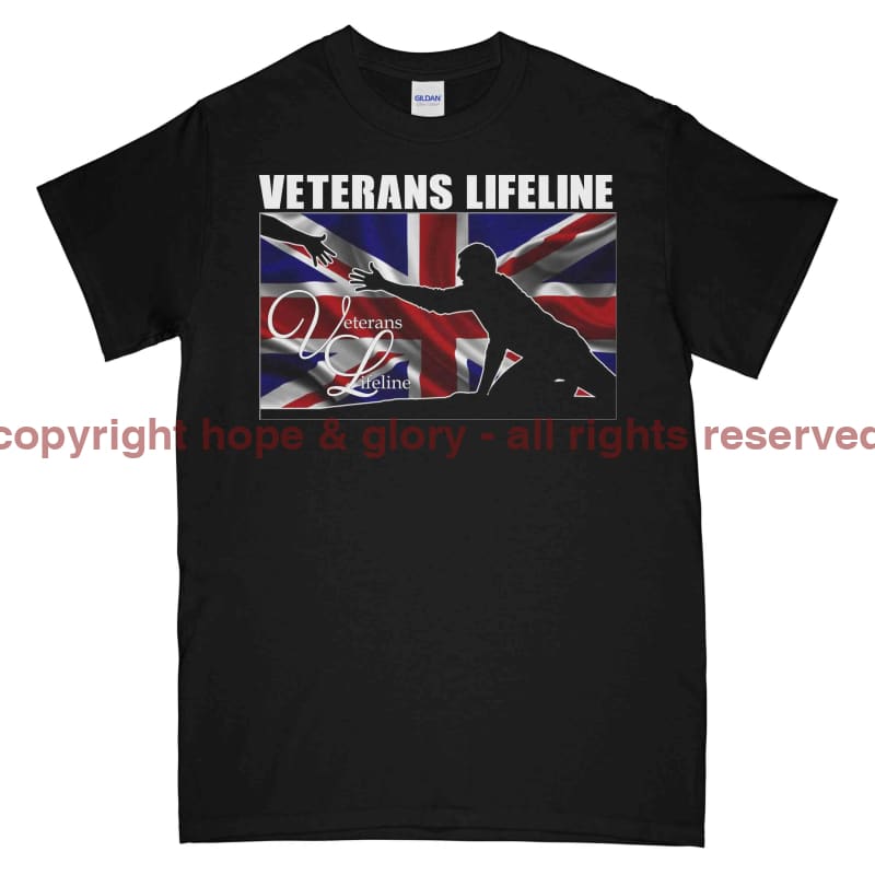 Veterans Lifeline Printed T-Shirt