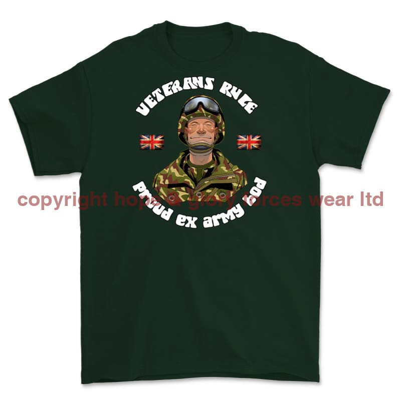 Veterans Rule - 'Army Bod' Printed T-Shirt