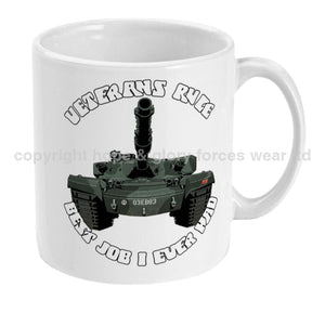 Veterans Rule ’Chieftain’ Best Job I Ever Had Ceramic Mug Mugs