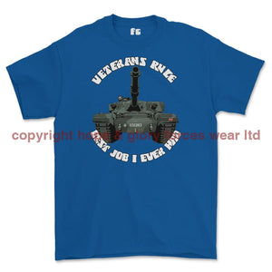 Veterans Rule 'CHIEFTAIN TANKIE' Printed T-Shirt