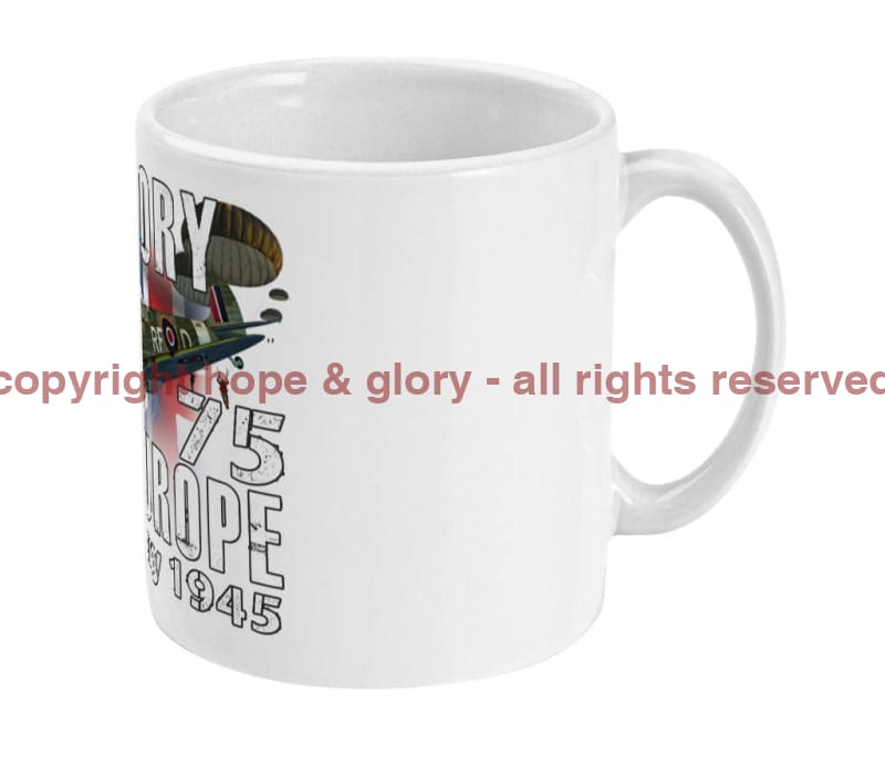 Victory In Europe 75 Commemorative Ceramic Mug Mugs