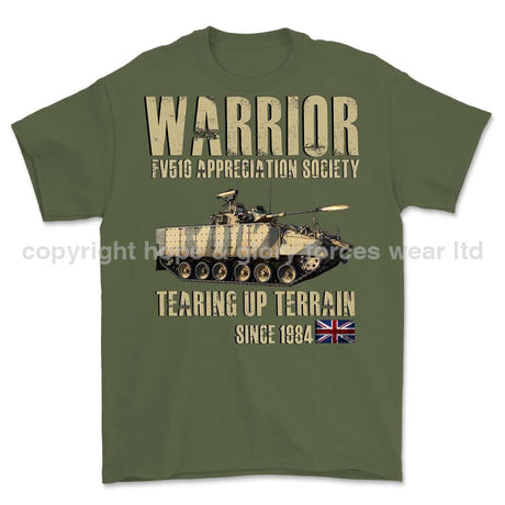 Warrior FV510 Tearing It Up Since 1984 Printed T-Shirt