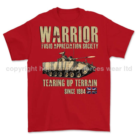 Warrior FV510 Tearing It Up Since 1984 Printed T-Shirt