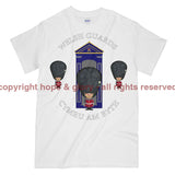 Welsh Guards On Sentry Military Printed T-Shirt
