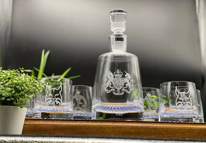 Luxe Whisky Decanter Set