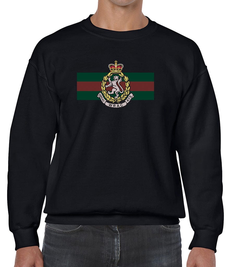 Women's Royal Army Corps Front Printed Sweater