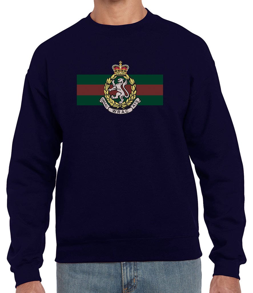 Women's Royal Army Corps Front Printed Sweater