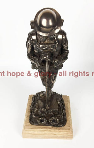 Military Statue - WW1 Remembrance Tommy Cold Cast Bronze Military Statue Sculpture