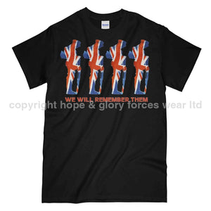 WW1 Union Flag Tommy Printed T-Shirt