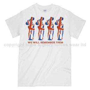 WW1 Union Flag Tommy Printed T-Shirt