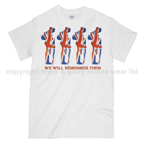 WW1 Union Flag Tommy Printed T-Shirt