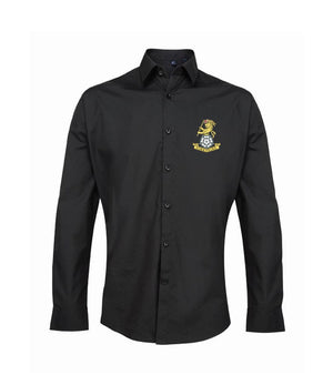 Yorkshire Regiment Embroidered Long Sleeve Oxford Shirt