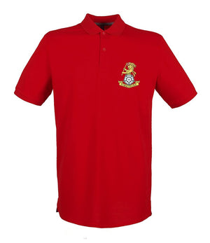 Yorkshire Regiment Embroidered Pique Polo Shirt