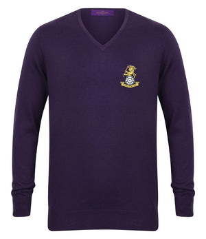 Yorkshire Regiment Lightweight V Neck Sweater