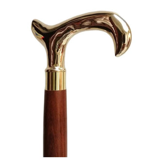 DERBY HEAD WALKING STICK