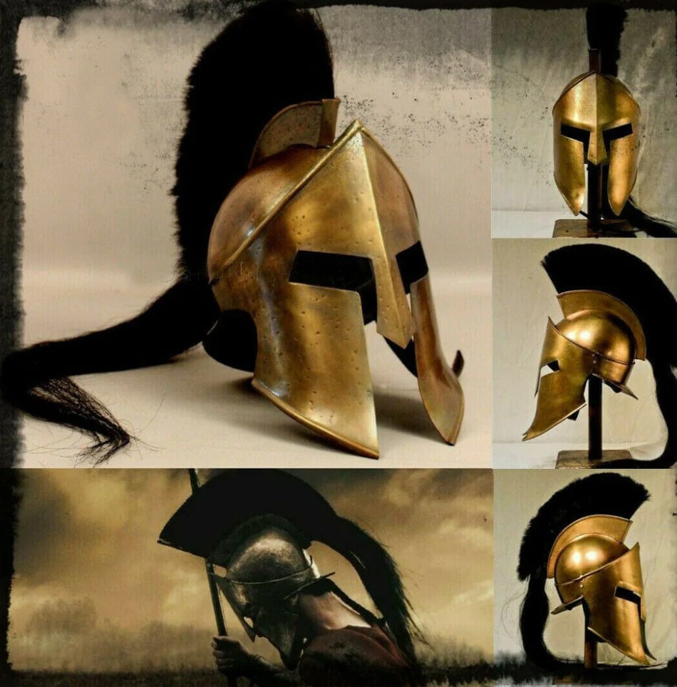 SPARTAN on sale KING LEONIDAS HELMET