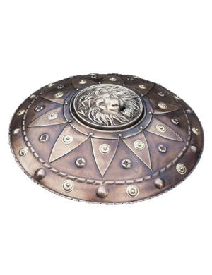 LION HEAD ROMAN WARRIOR SHIELD