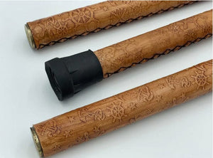 MOUNTAIN GOAT LEATHER WALKING STICK