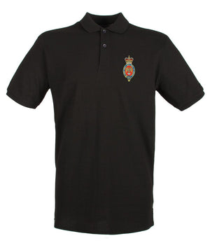 Blues and Royals Embroidered Pique Polo Shirt