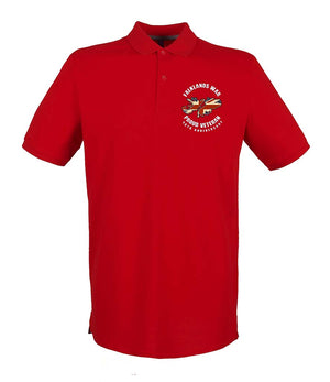 FALKLANDS WAR VETERAN 40th Anniversary Embroidered Polo Shirt