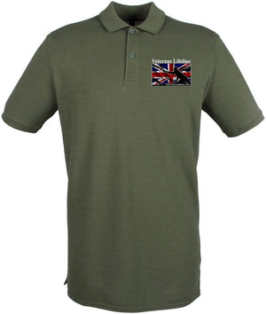 Polo Shirt (Cotton) - Veterans Lifeline Embroidered Pique Polo Shirt