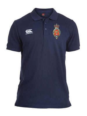 POLO Shirt - The Blues And Royals Canterbury Pique Polo Shirt