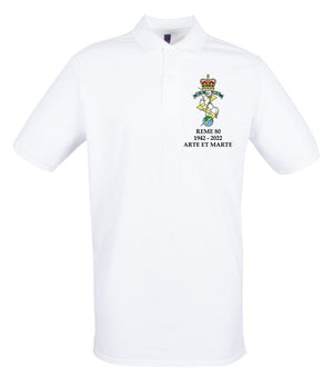 REME 80 Year Anniversary Embroidered Polo Shirt