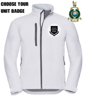 ROYAL MARINES UNITS Embroidered 3 Layer Softshell Jacket