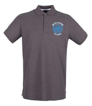 UNITED NATIONS VETERAN Embroidered Polo Shirt